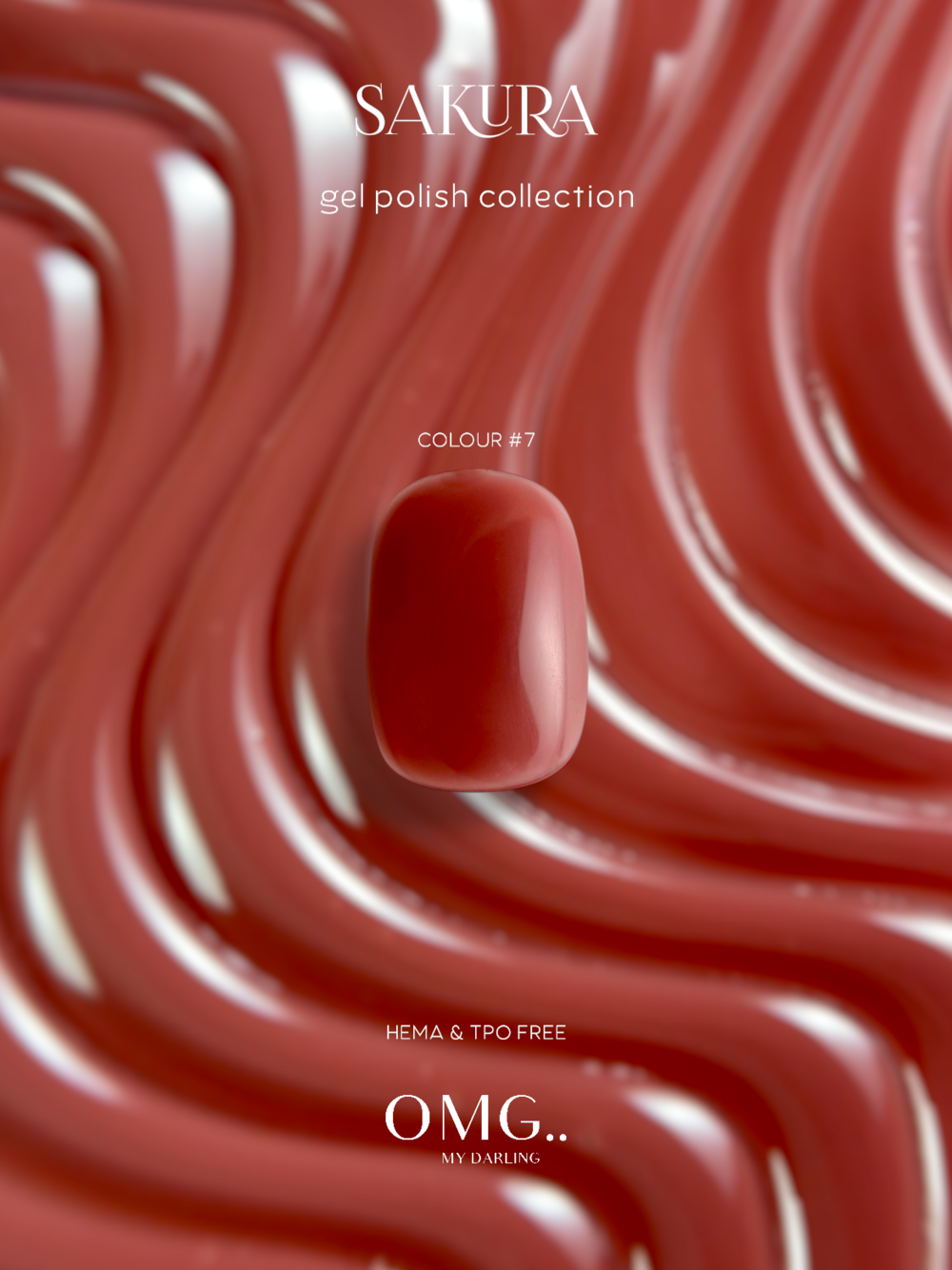Гель-лак OMG..My Darling Sakura №7 10 мл, фото 6