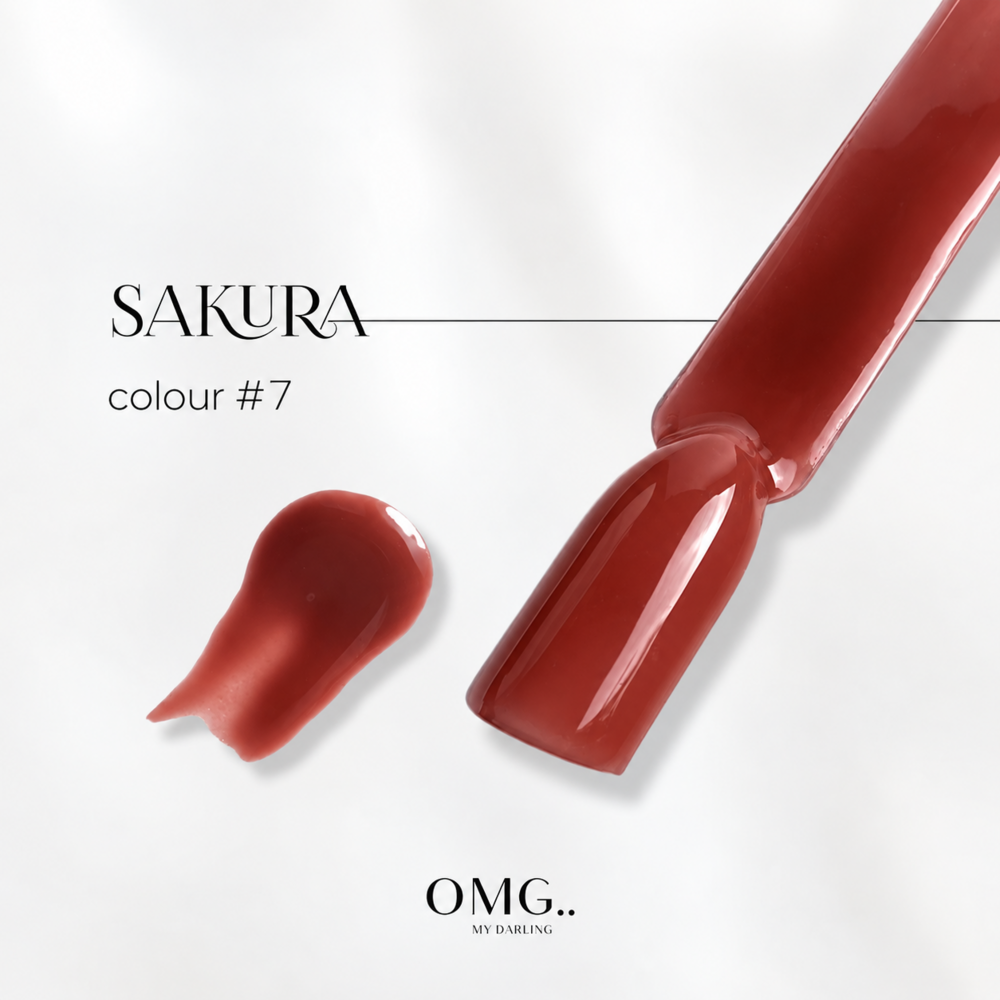 Гель-лак OMG..My Darling Sakura №7 10 мл, фото 4