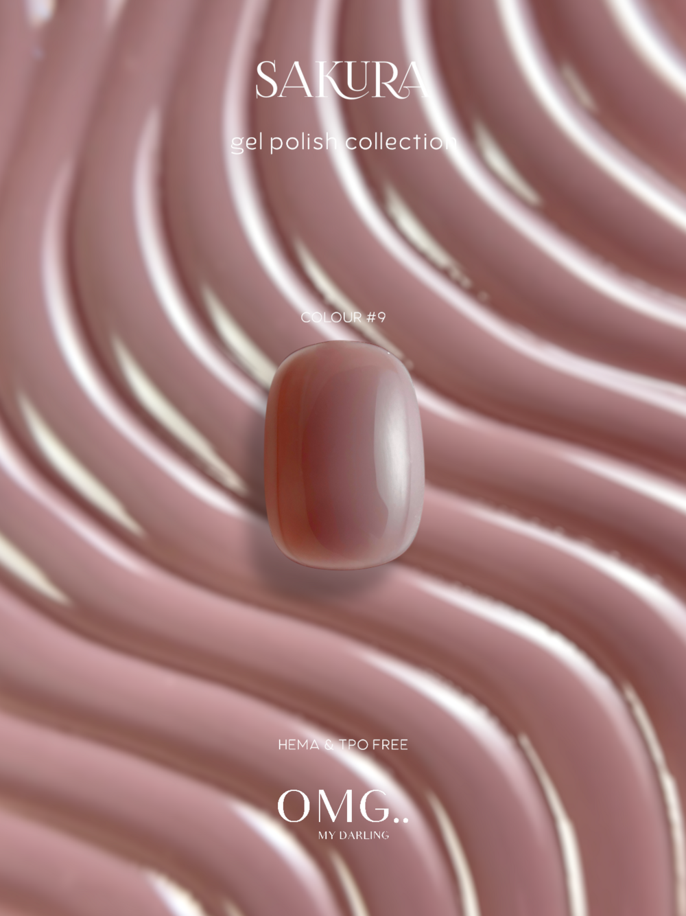 Гель-лак OMG..My Darling Sakura №9 10 мл, фото 4