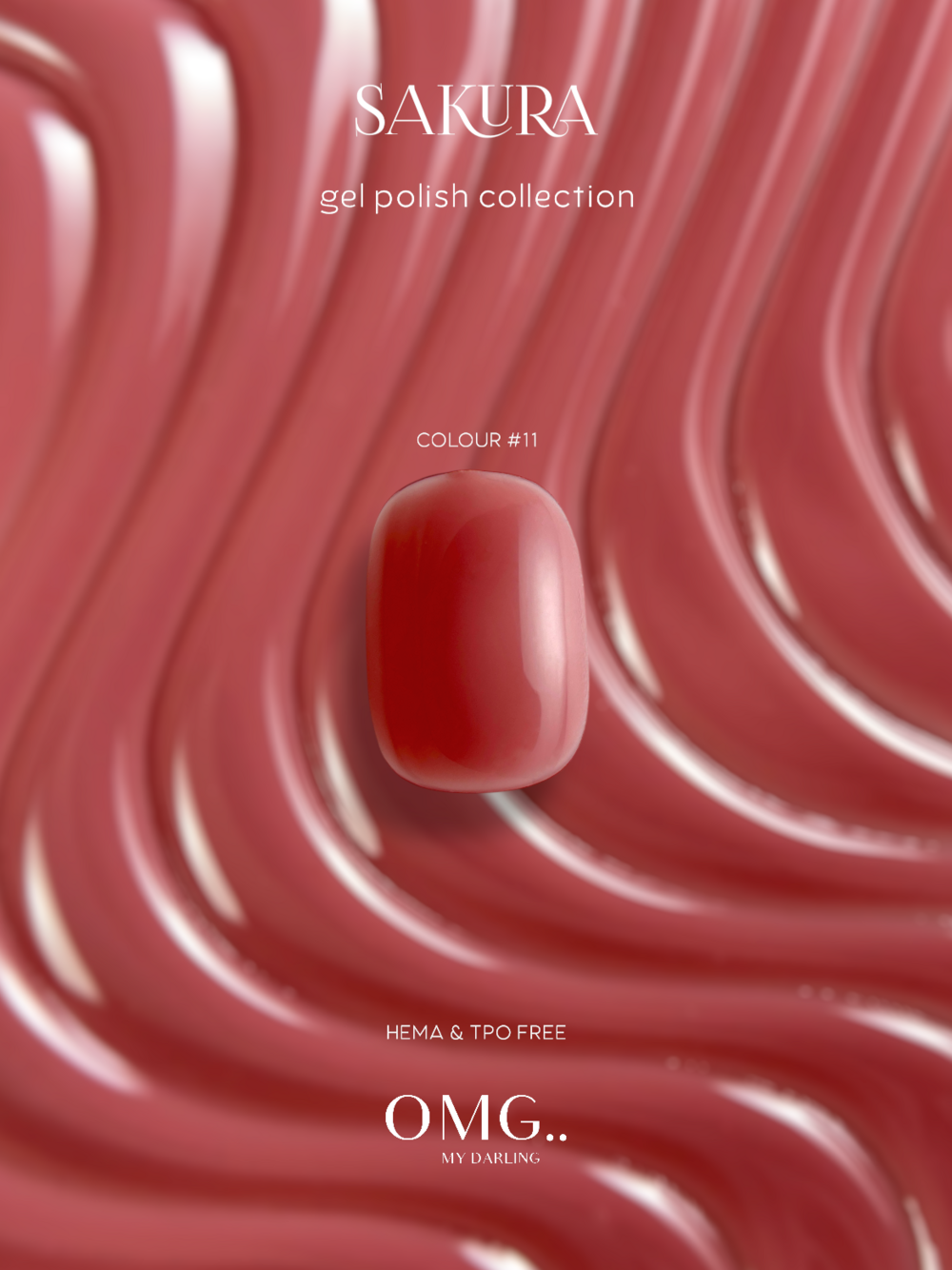 Гель-лак OMG..My Darling Sakura №11 10 мл, фото 4
