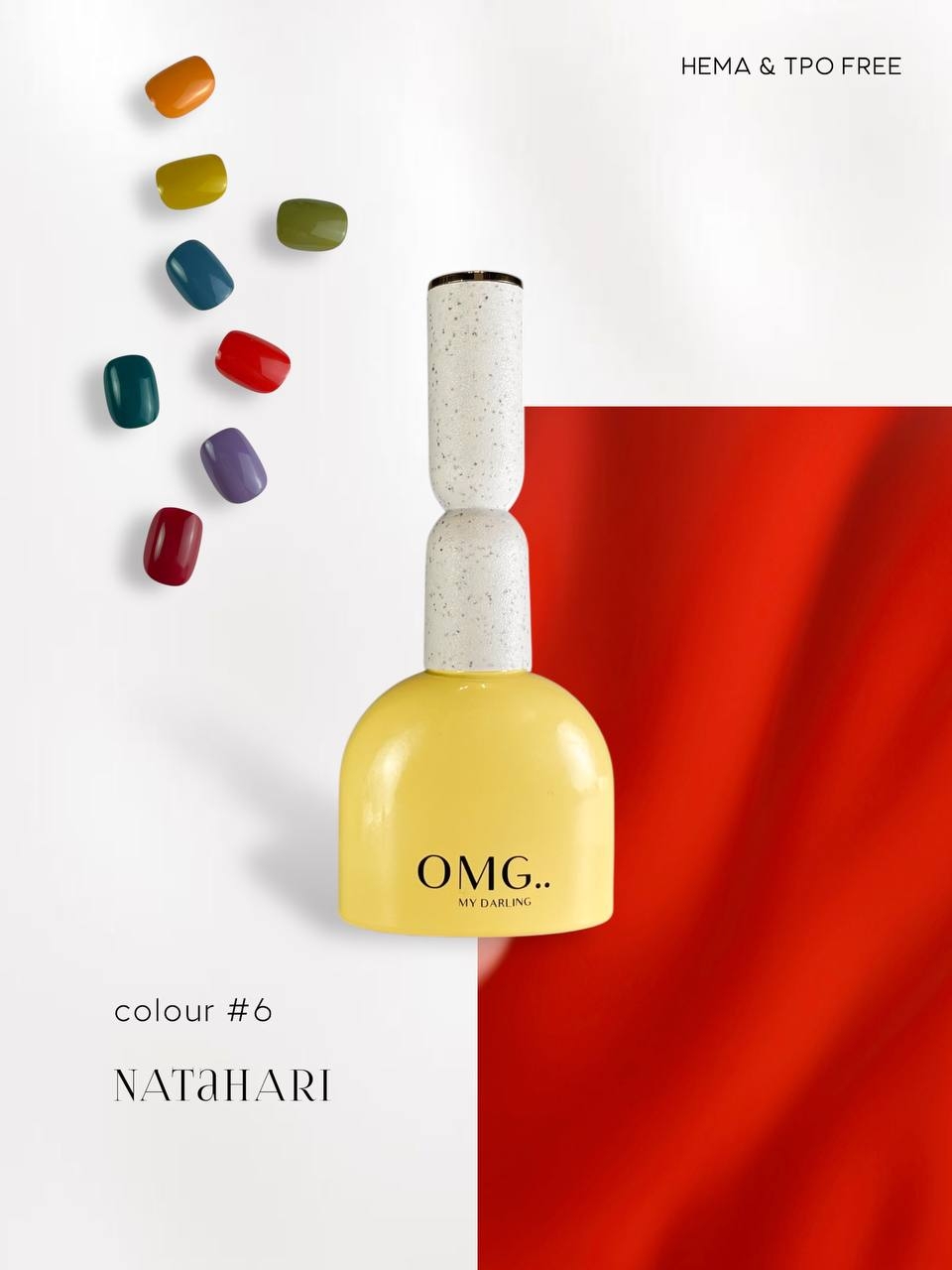 Гель-лак OMG.. My Darling Natahari №6 10 мл, фото 9
