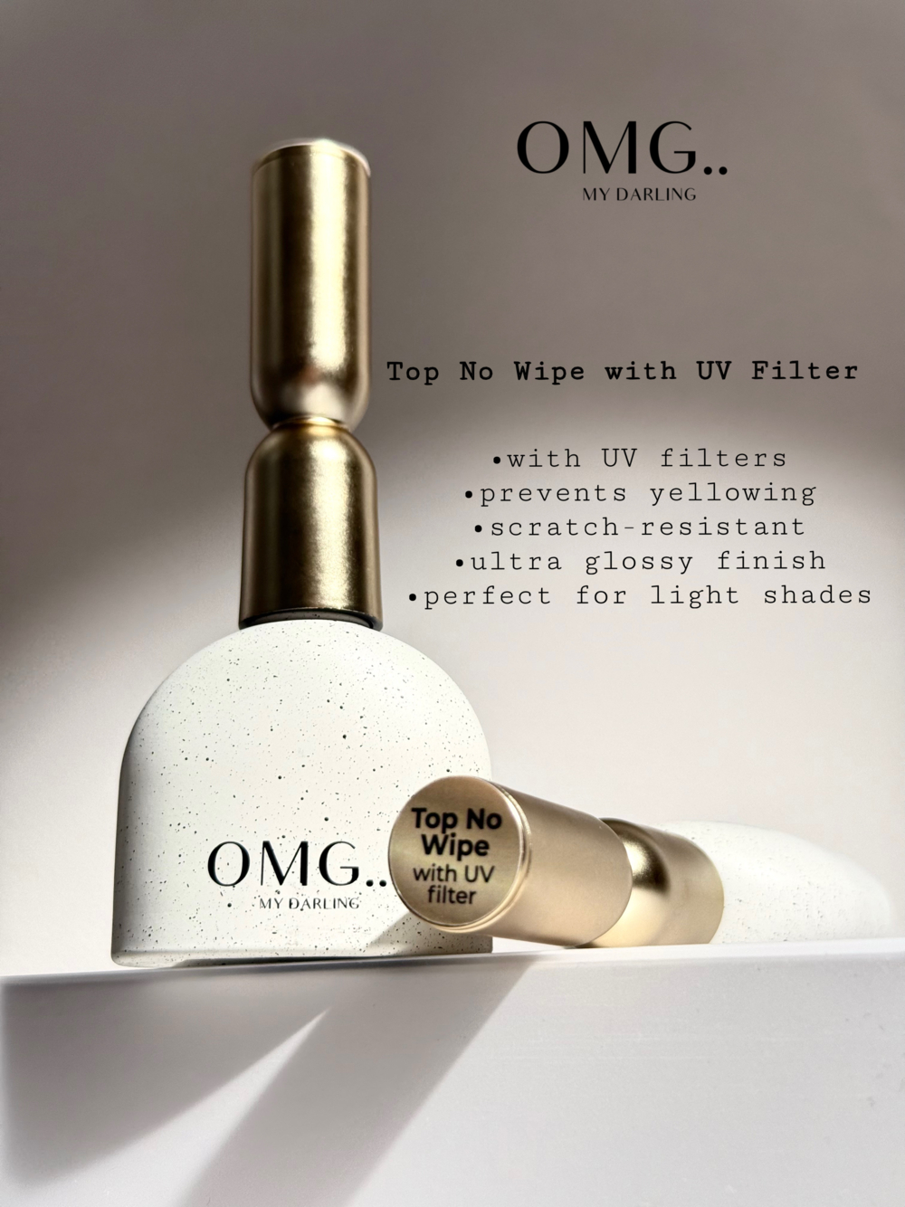 Топ OMG..My Darling No Wipe No Uv filter 10 мл, фото 2