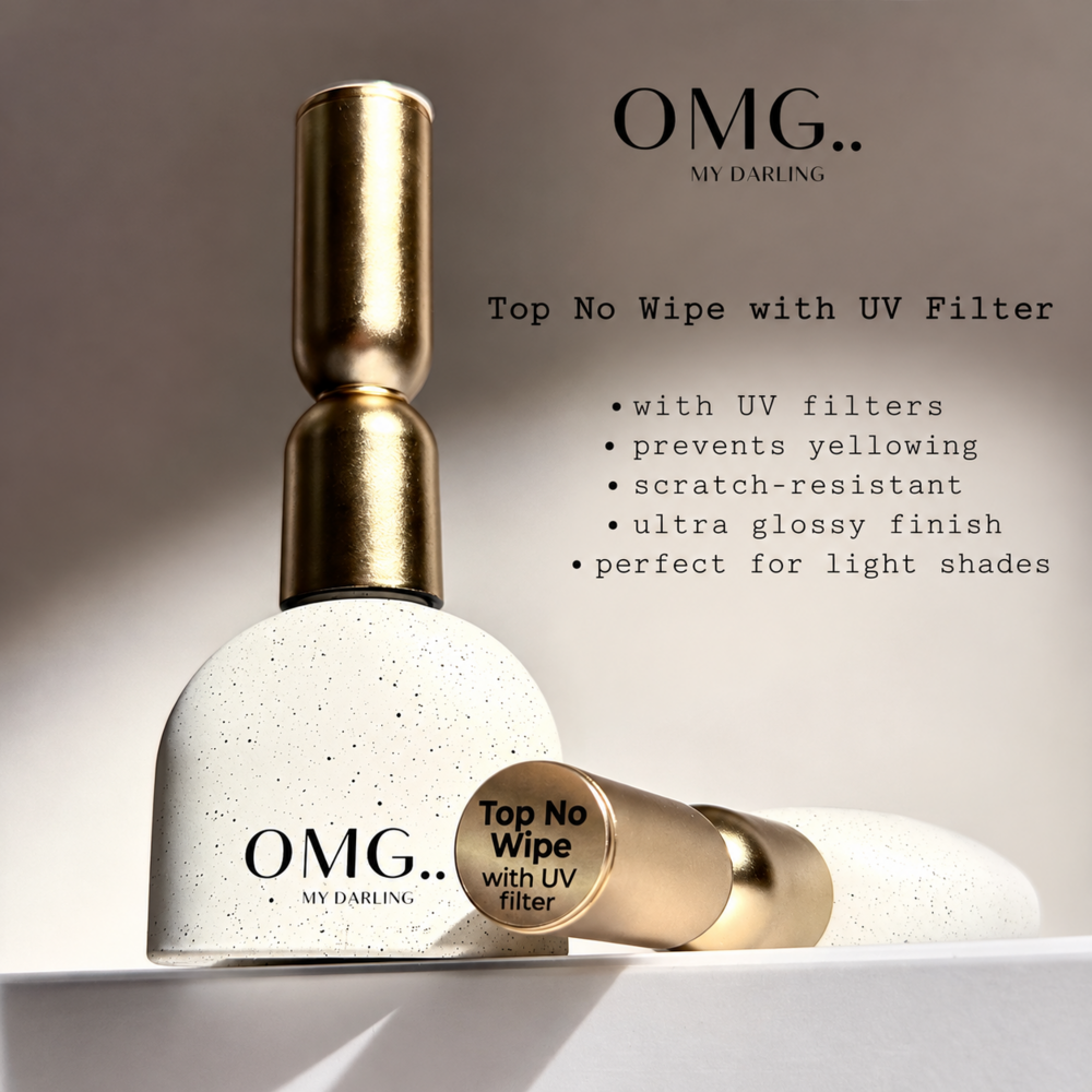Топ без липкого шару OMG..My Darling with UV filter без ТРО 10 мл, фото 2