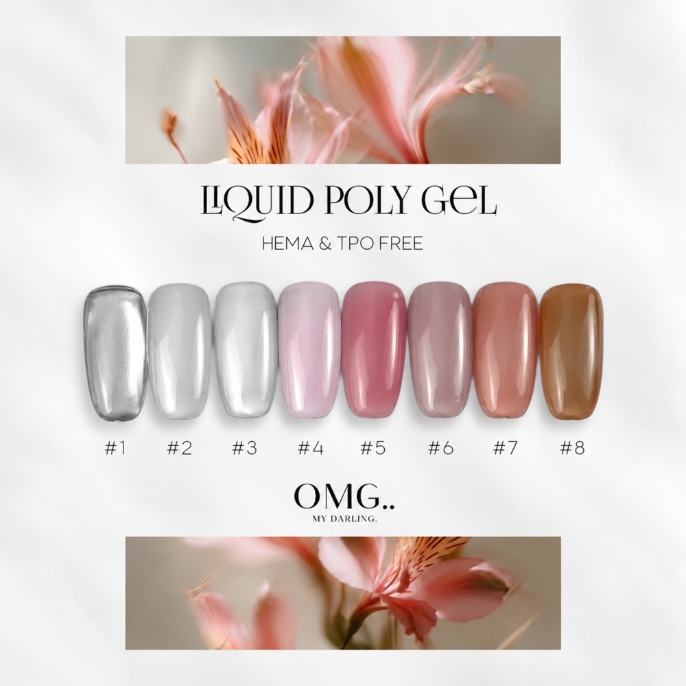 Полігель OMG..My Darling Liquid Poly Gel №5 10 мл, фото 4