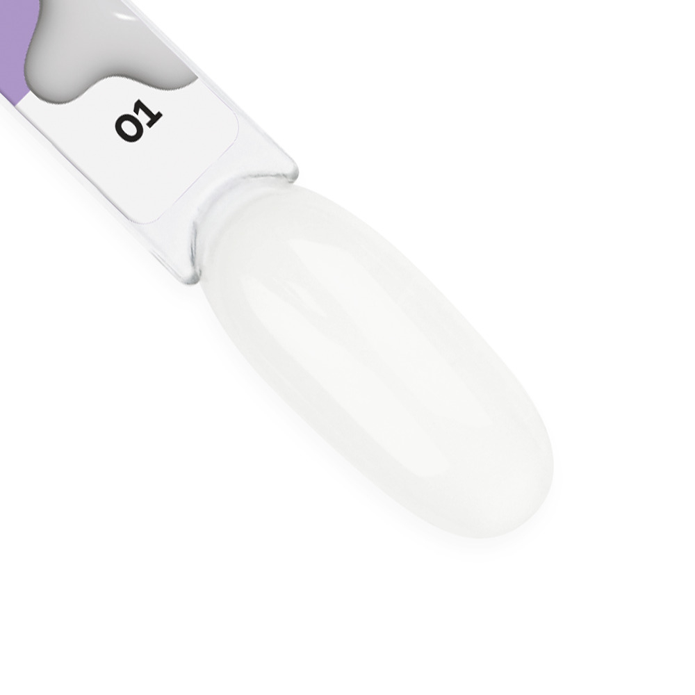 База камуфлирующая TUFI Profi Cover Base №01 Milk молочная 10 мл, фото 2