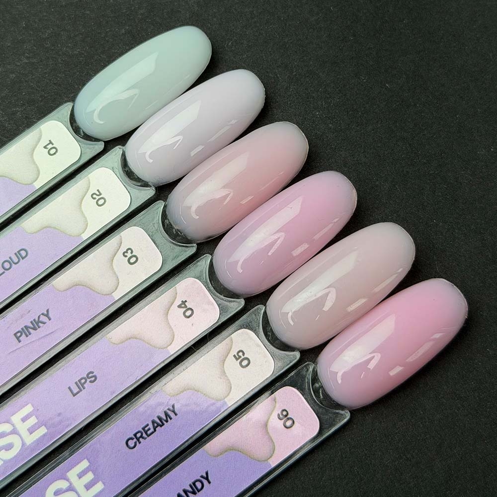 База камуфлирующая TUFI profi Cover Base №02 Cloud молочно розовая 10 мл, фото 8