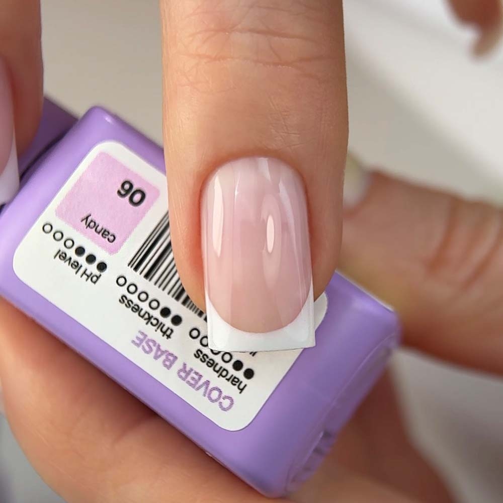 База камуфлирующая TUFI profi Cover base №06 Candy розовая 10 мл, фото 8