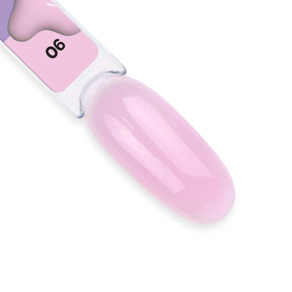 База камуфлирующая TUFI profi Cover base №06 Candy розовая 10 мл, фото 2