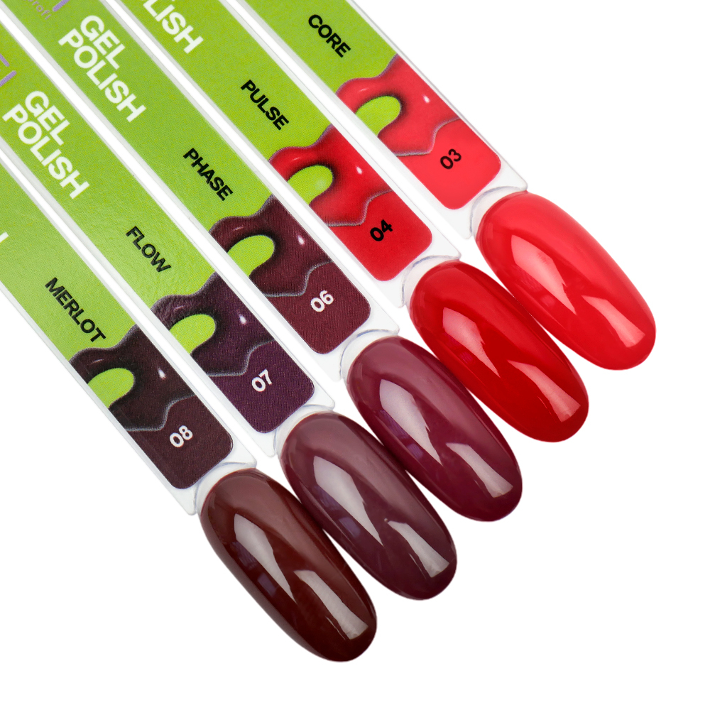 Гель-лак TUFI profi REDLINE №03 Core ярко-красный 10 мл, фото 7