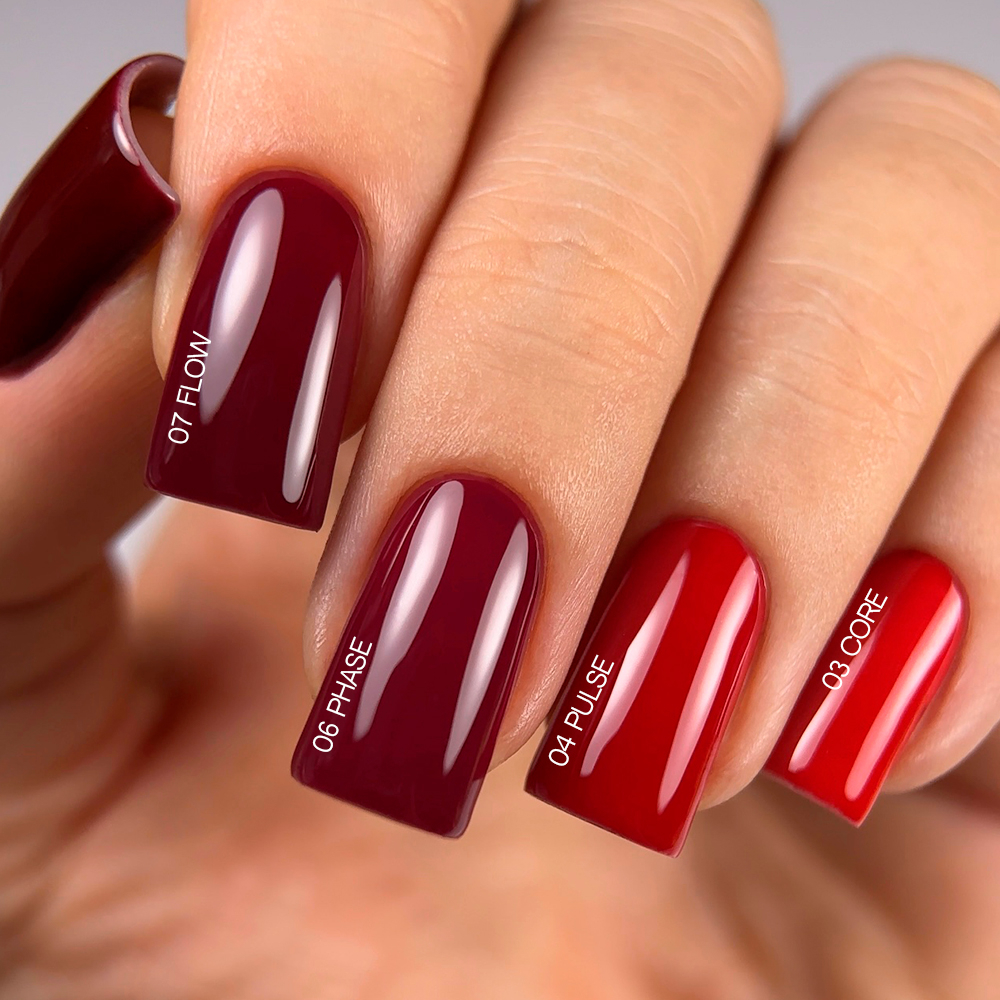 Гель-лак TUFI profi REDLINE №04 Pulse классический красный 10 мл, фото 6