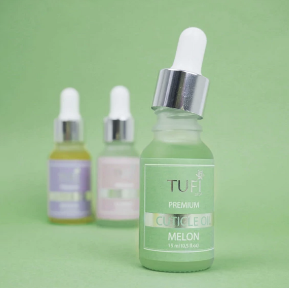 Олія для кутикули TUFI profi диня 15 мл, фото 2