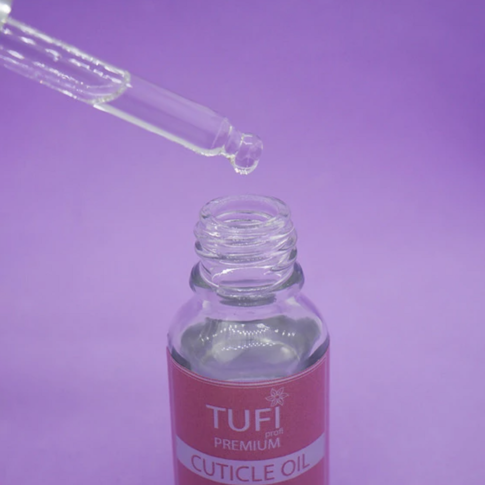 Масло для кутикулы TUFI profi горячий закат 15 мл, фото 2