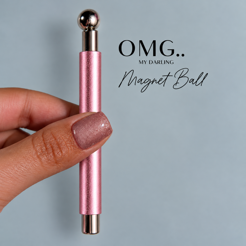 Магніт двосторонній OMG..My Darling Magnet Ball рожевий, фото 2