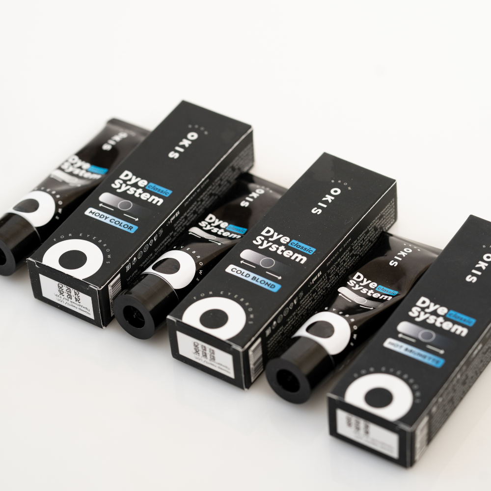 Краска-крем для бровей Okis Brow Classic Dye System Hot Brunette 15 мл, фото 5