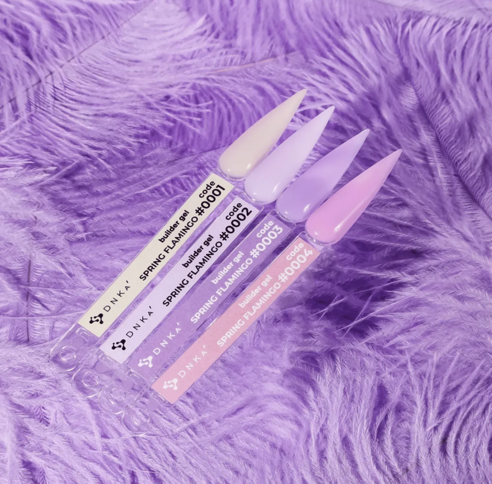 Гель моделирующий DNKa Spring Flamingo №0001 15 мл, фото 3