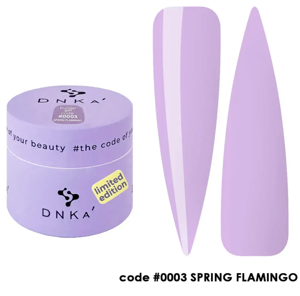 Гель моделирующий DNKa Spring Flamingo №0003 15 мл, фото 1