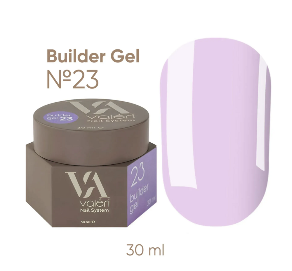 Гель моделирующий Valeri Builder Gel (new collection) №23 30 мл, фото 1