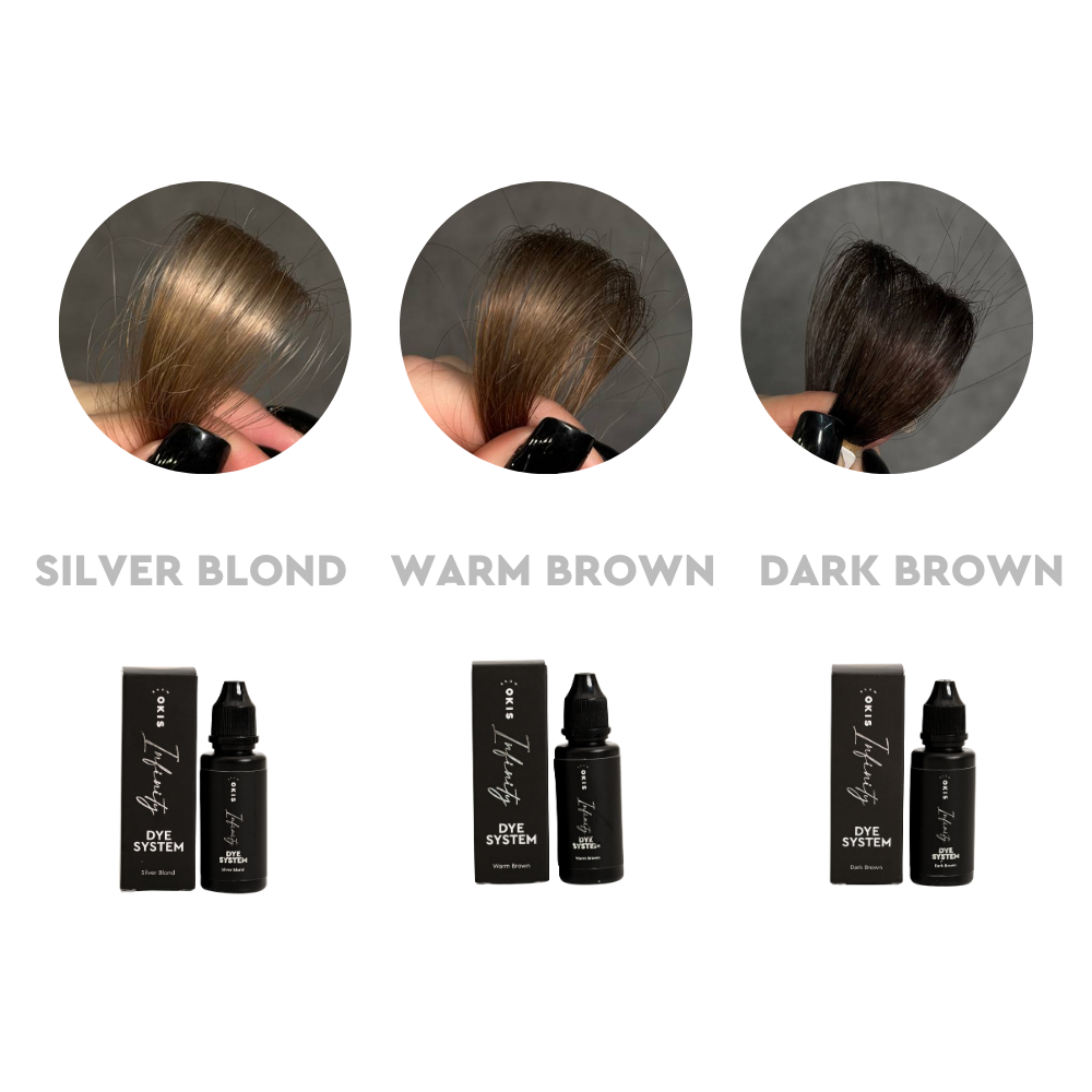 Фарба для брів Okis Brow Infinity Dye System Dark Brown 15 мл, фото 4