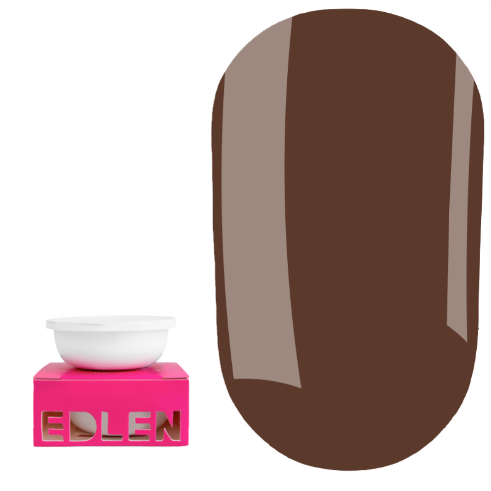  Гель моделирующий Edlen Coffee in Lviv №76 (сменный картридж) 15 мл, фото 1