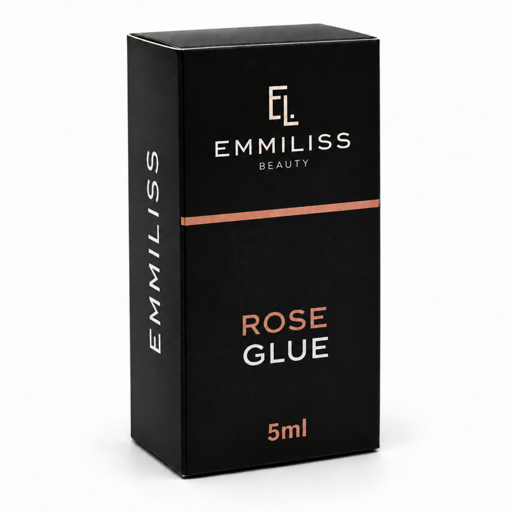 Клей для нарощування вій Emmiliss Rose 0.5-1 с 5 мл чорний, фото 4