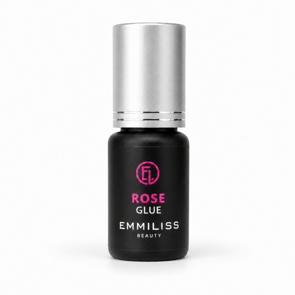 Клей для нарощування вій Emmiliss Rose 0.5-1 с 3 мл чорний, фото 1