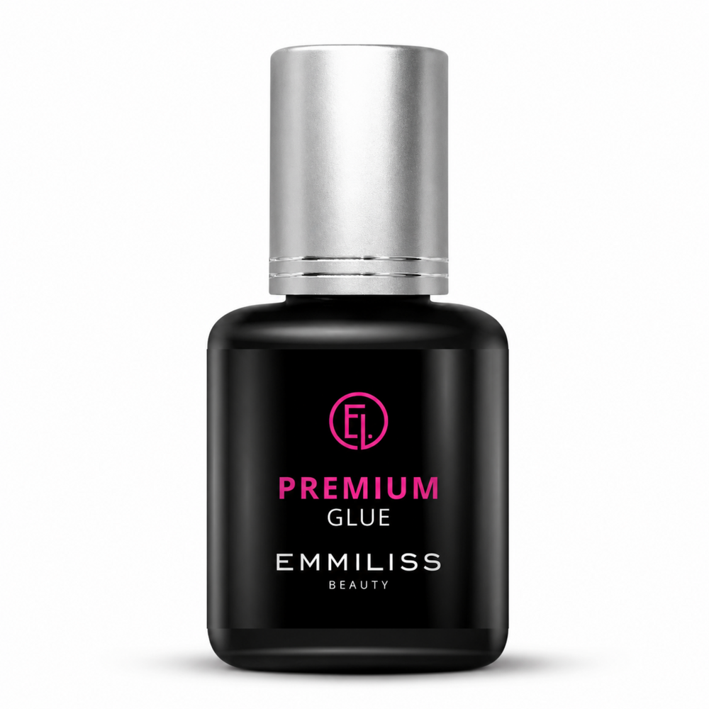 Клей для нарощування вій Emmiliss Premium 1 c 10 мл чорний, фото 1