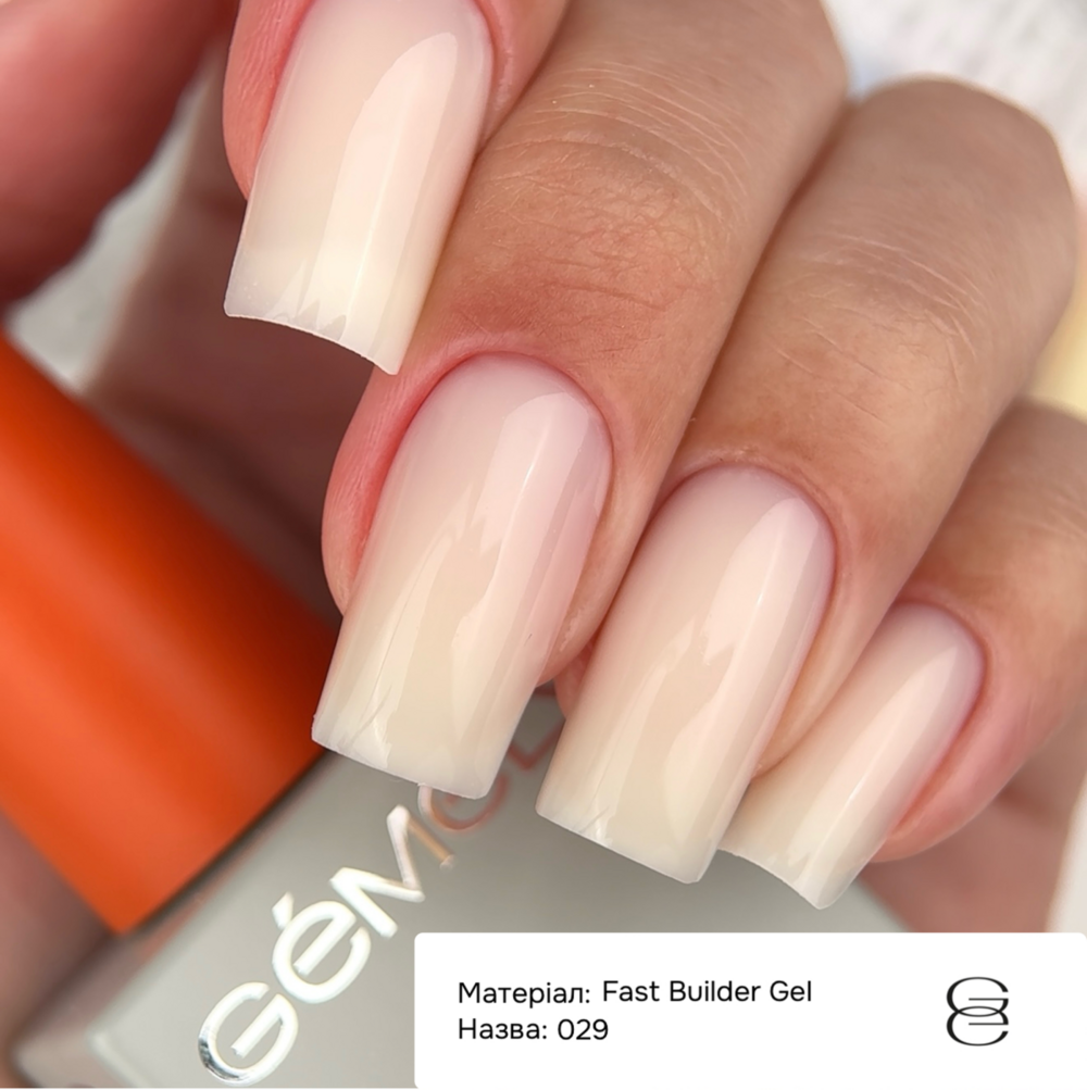 Гель моделирующий Gémely Fast Builder gel №029 15 мл, фото 5