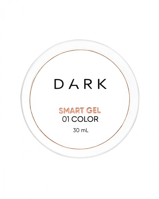 Гель моделирующий Dark Smart Builder Gel №001 30 мл, фото 1