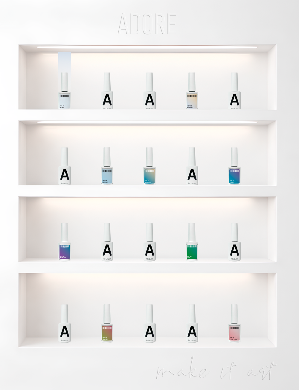 Гель-лак Adore Professional Gel Polish Cat’s Eye ST-01 12 мл, фото 2