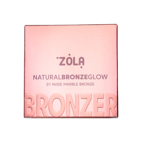 Бронзер Zola Natural Bronze Glow № 01 Nude Marble, фото 3