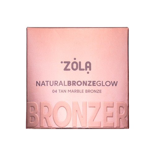 Бронзер Zola Natural Bronze Glow № 04 Tan Marble, фото 2