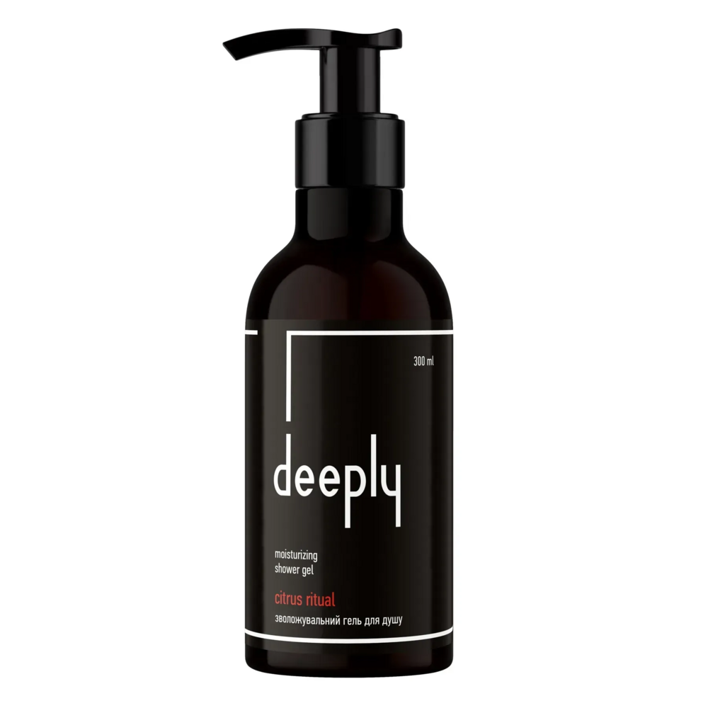 Гель для душу зволожувальний Deeply Citrus Ritual Moisturizing Shower Gel 300 мл, фото 1