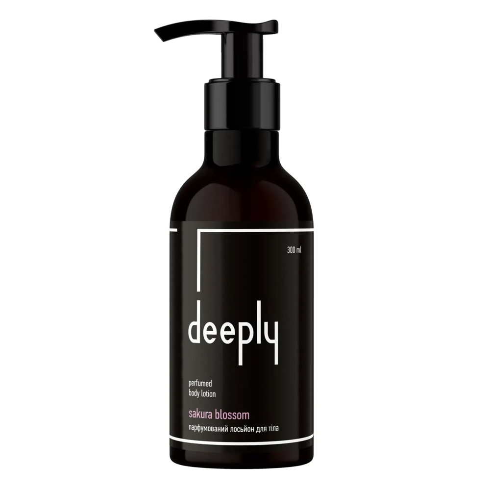 Лосьон для тела парфюмированный Deeply Sakura Blossom Perfumed Body Lotion 300 мл, фото 1