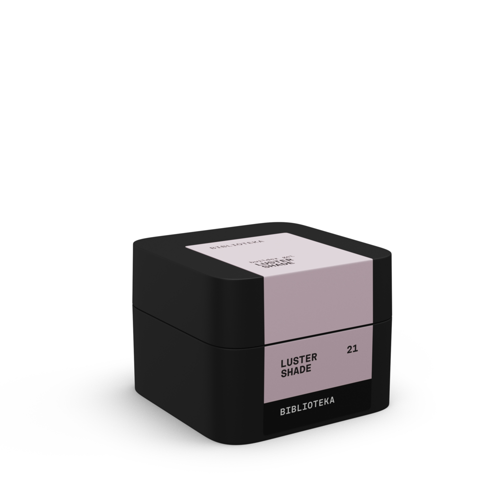 Гель моделирующий Biblioteka Builder Gel Luster №21 Shade Холодный розово-бежевый с шиммером 30 мл, фото 1