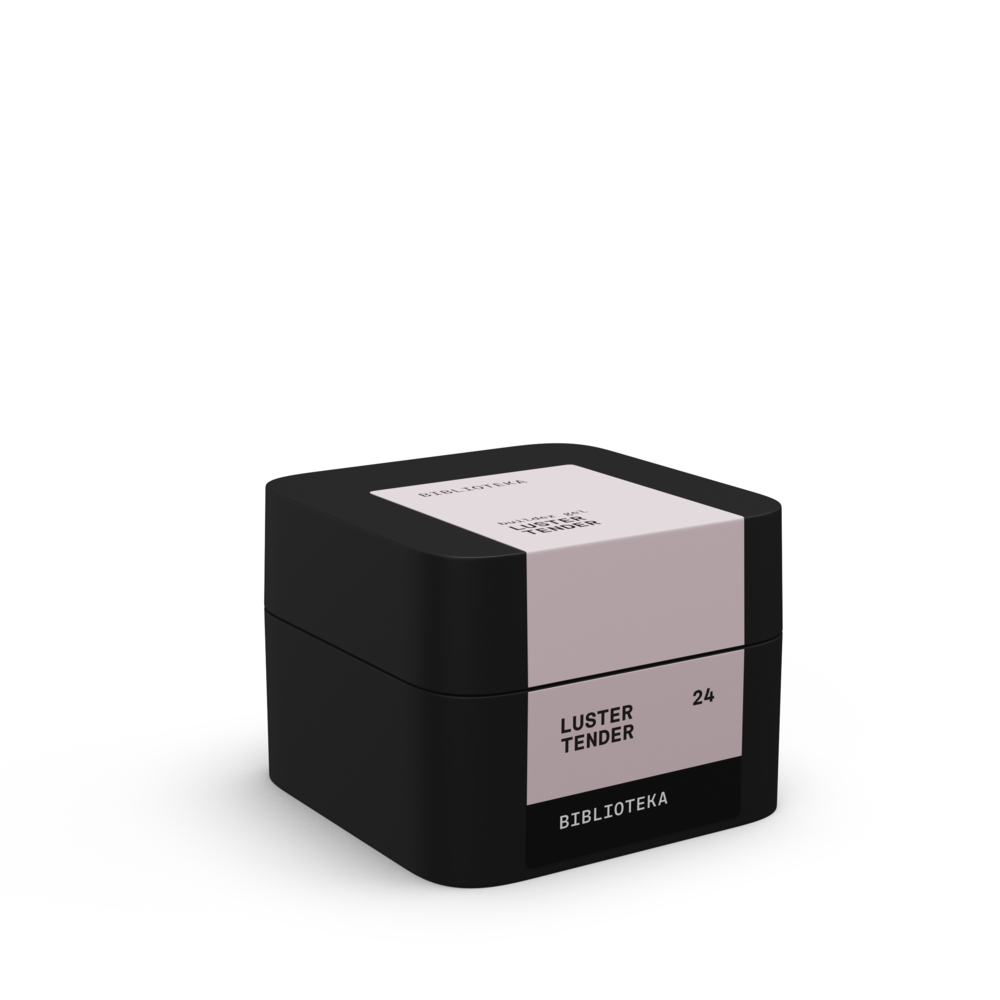 Гель моделирующий Biblioteka Builder Gel Luster №24 Tender Нежный с шиммером 30 мл, фото 1