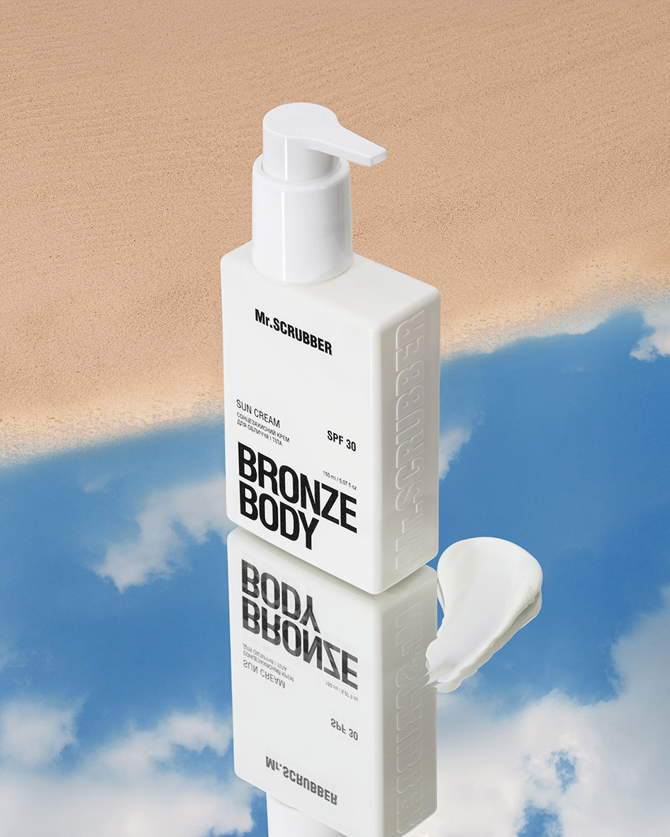 Крем солнцезащитный для лица и тела Mr.Scrubber SPF 30 Bronze Body 150 мл, фото 2