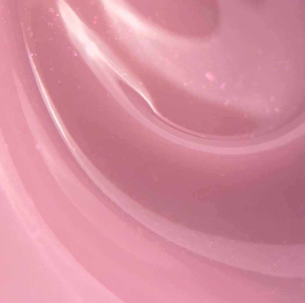 Гель моделюючий Biblioteka Builder Gel Luster №18 Petal Ніжно-рожевий із шиммером 15 мл, фото 2