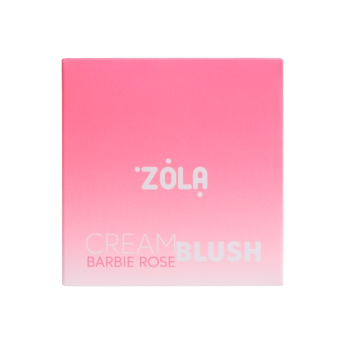 Рум'яна кремові Zola Cream Blush Barbie Rose, фото 3
