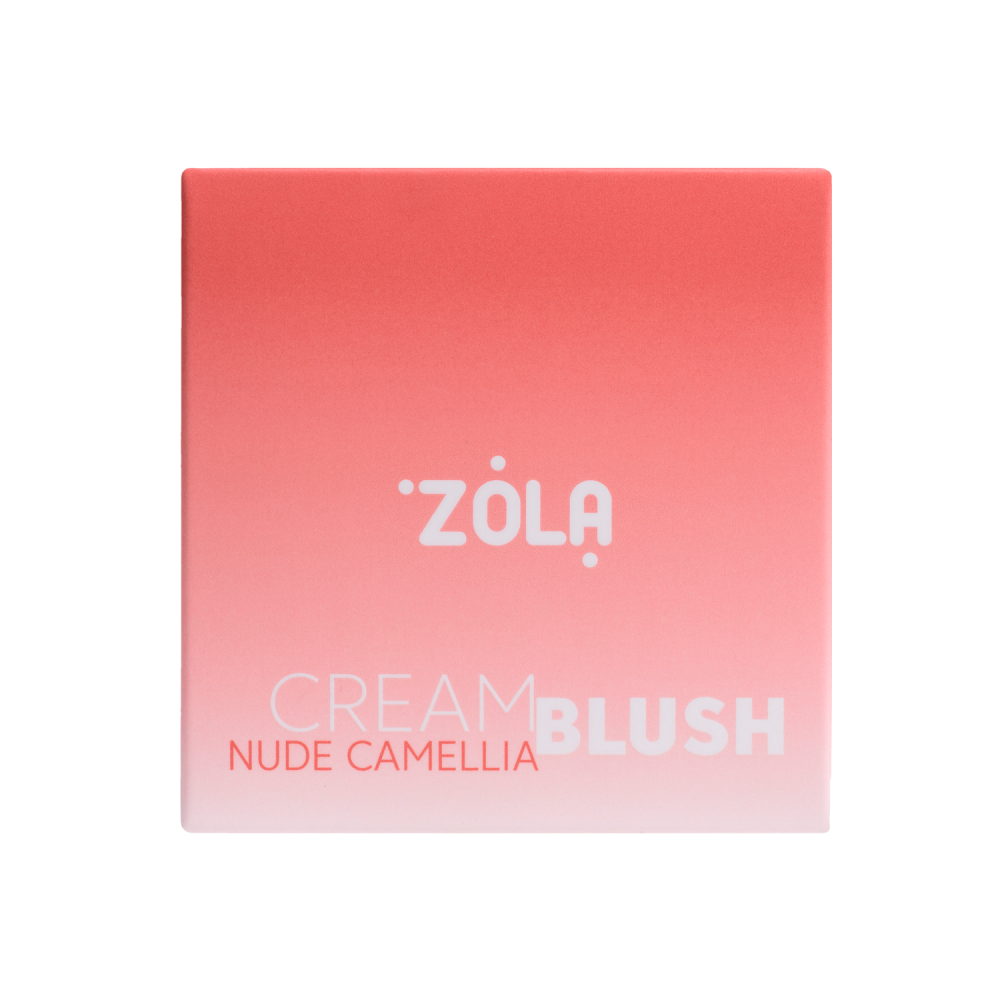 Рум'яна кремові Zola Cream Blush Nude Camellia, фото 3
