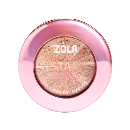 Блесточки для век Zola Star Shine Sparkle Rose Gold, фото 1