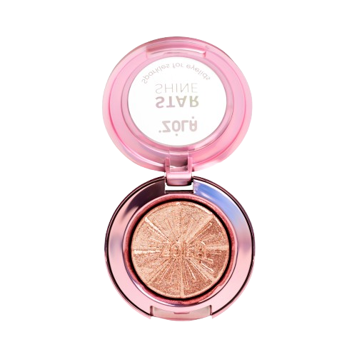 Блесточки для век Zola Star Shine Sparkle Rose Gold, фото 2