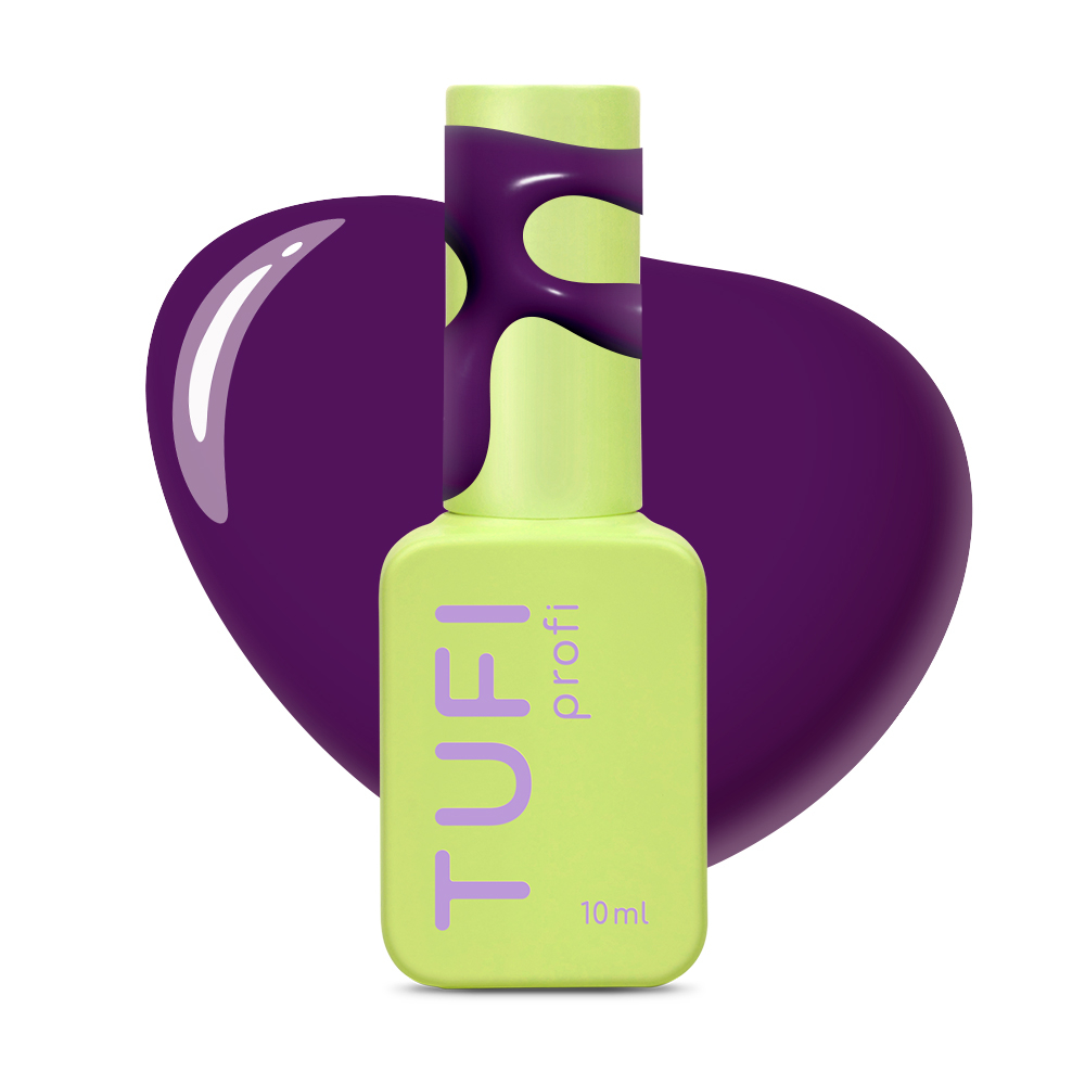 Гель-лак TUFI profi Darkline №47 Plum темно-фіолетовий 10 мл, фото 1