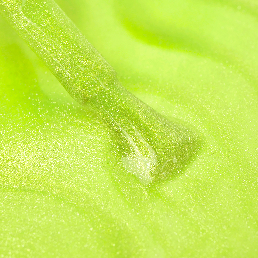 Гель-лак TUFI Profi Neon cat eye №52 Toxic неоново-лаймовий 10 мл, фото 5