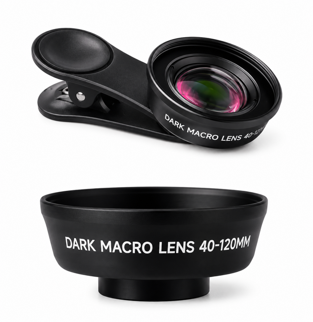 Макролинза для телефона Dark Phone Lens, фото 1