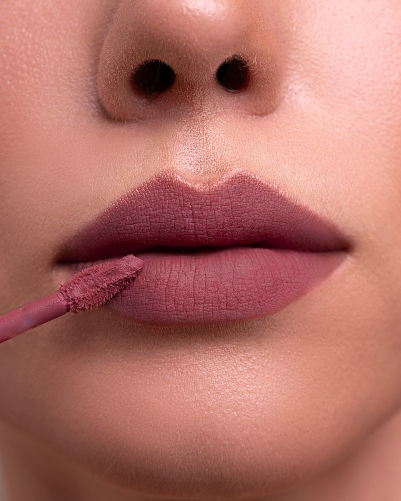 Помада матова оксамитова Zola Lip Souffle 05 Cozy Pink, фото 6