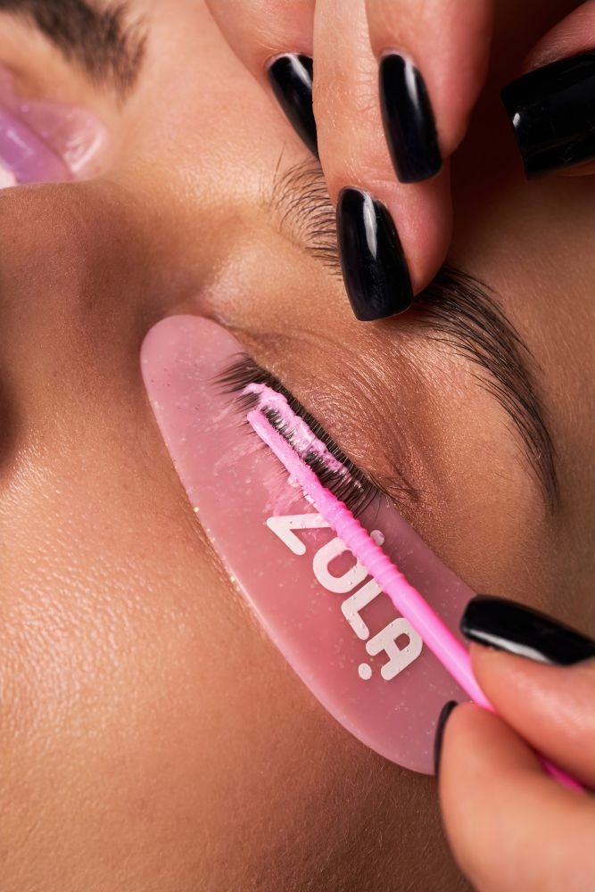 Пудра фіксуюча для ламінування вій Zola x Romashka Pink LamiSculpt 10 г, фото 4
