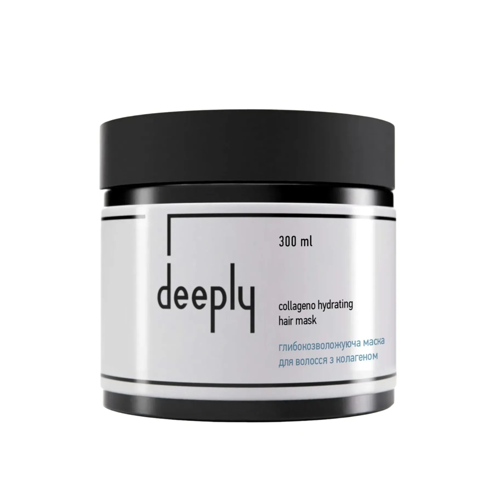 Маска глибокозволожуюча для волосся з колагеном Deeply Collageno Hydrating Hair Mask 300 мл, фото 1