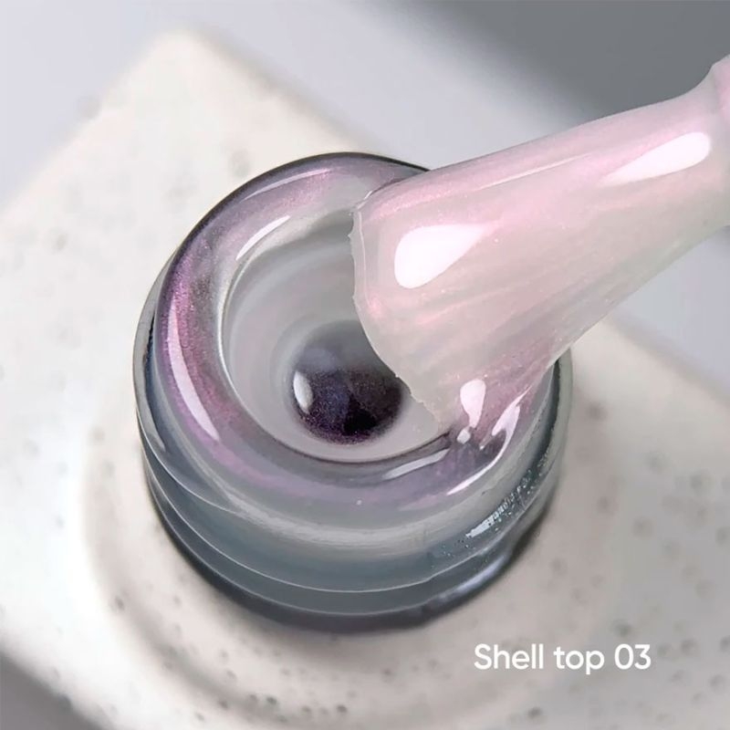 Топ Nails Of The Day Shell №03 розовый 10 мл, фото 5