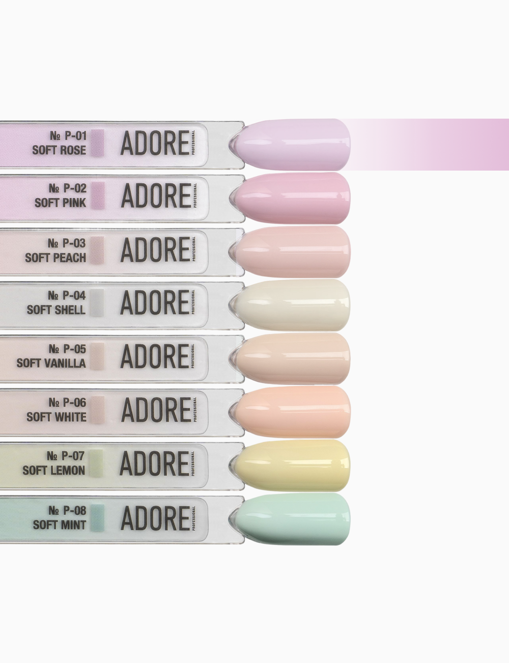 Гель-лак Adore Professional Gel Polish  P-01 12 мл, фото 5