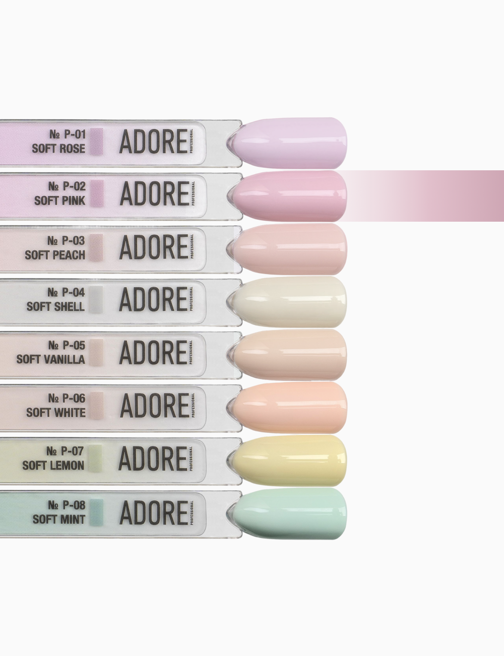 Гель-лак Adore Professional Gel Polish  P-02 12 мл, фото 3